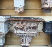 Weathered White Hopper